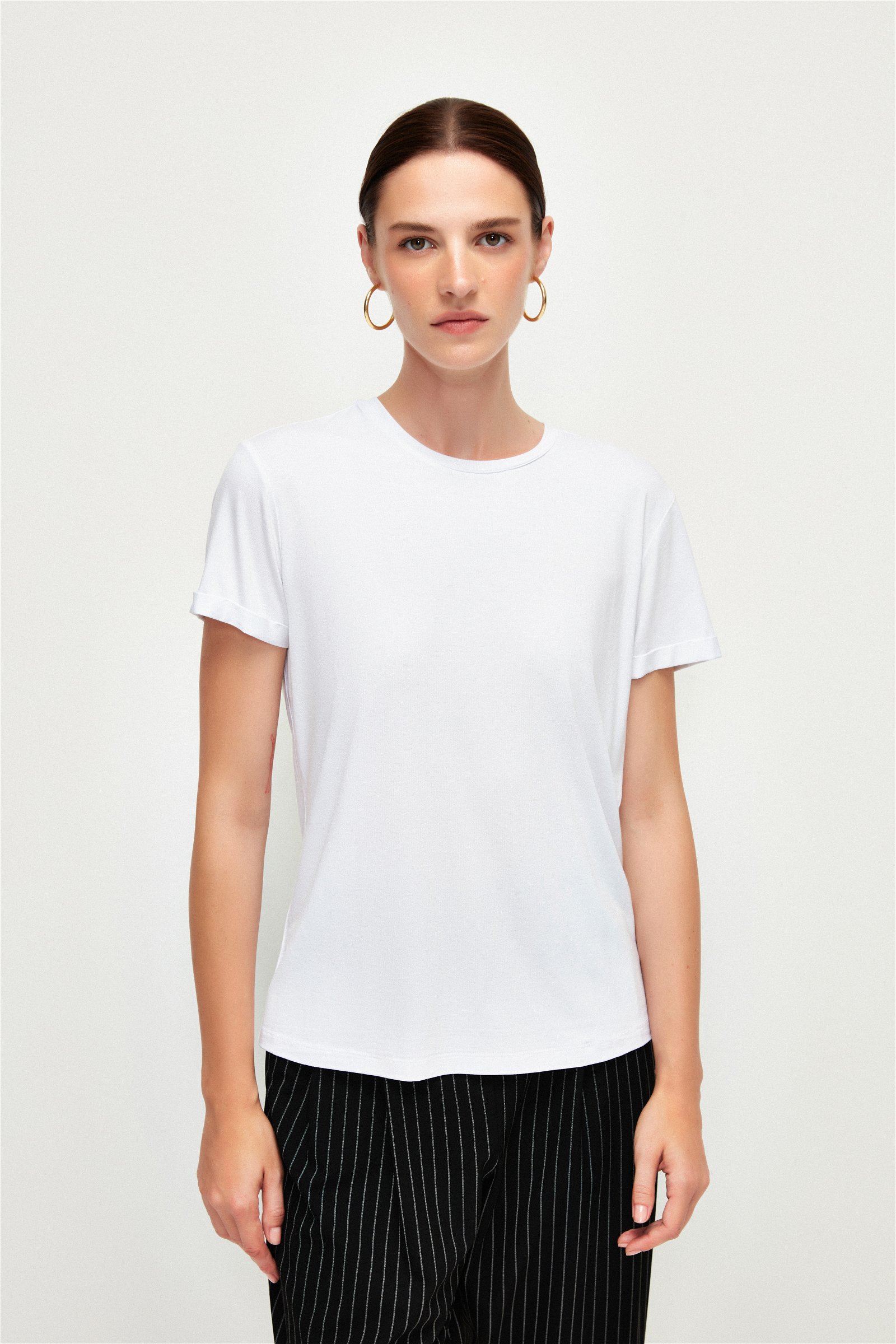adL & Tişört | Baskılı Modelleri Tişört, Kadın Crop