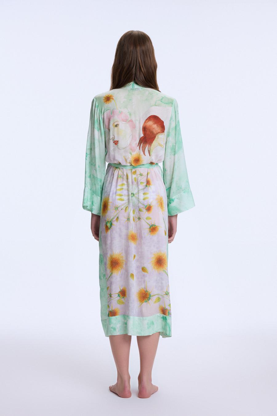 Sana Dair Desenli Kimono_6