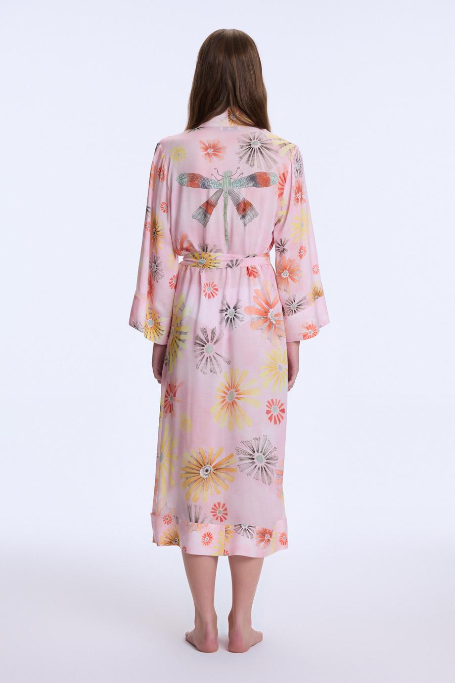 Renk Mevsimi Desenli Kimono_6