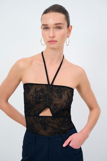 Moda Tutkusu Dantel Body