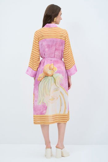 Desenli Kimono