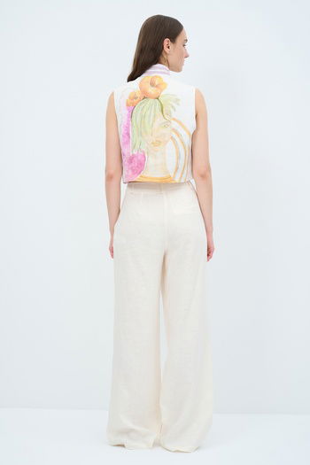 Desenli Keten Crop