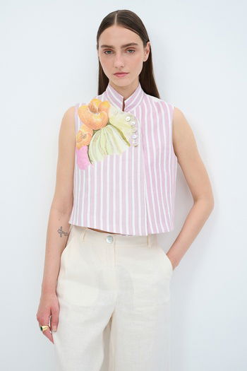 Desenli Keten Crop