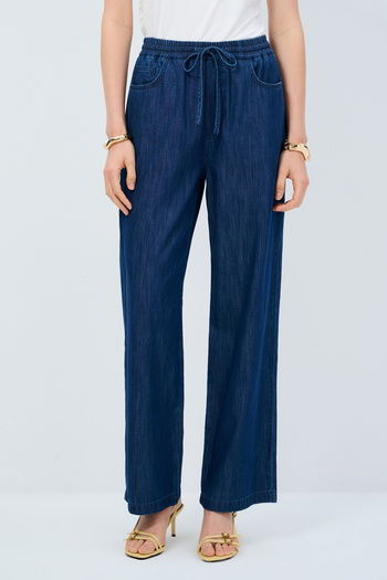 Bol Paça Denim Pantolon