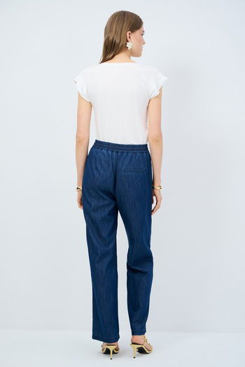Bol Paça Denim Pantolon