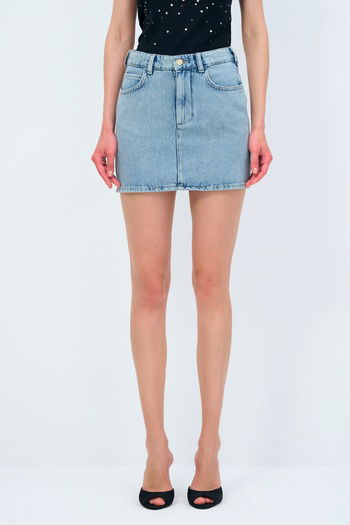 Mini Denim Etek